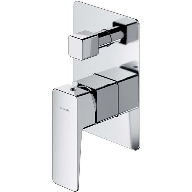 OMNIRES Bateria prysznicowo-wannowa PARMA podtynkowa chrom połysk PM7