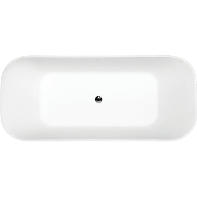 BESCO Wanna wolnostojąca ASSOS S-LINE 160x70 cm standardowy klik-klak