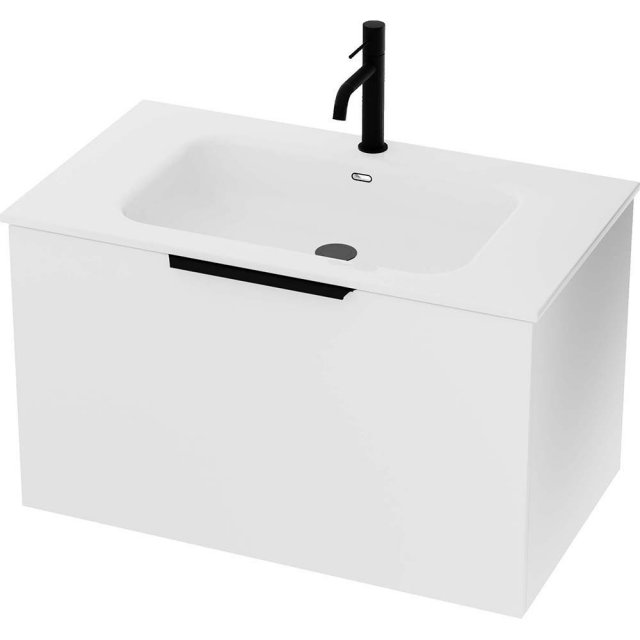 LAVITA Szafka z umywalką OHIO 80 cm biała