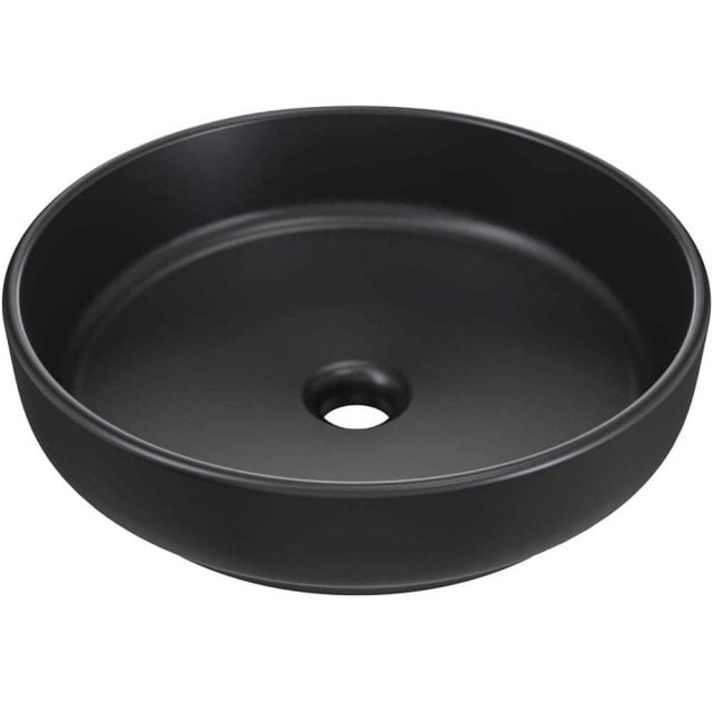 COMAD Umywalka nablatowa RIVER 1 BLACK MATT 40 cm UN 40 ( E-6595 )