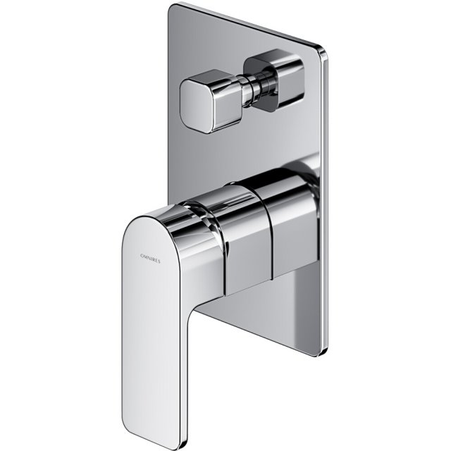 OMNIRES Bateria prysznicowo-wannowa BARETTI podtynkowa chrom połysk B