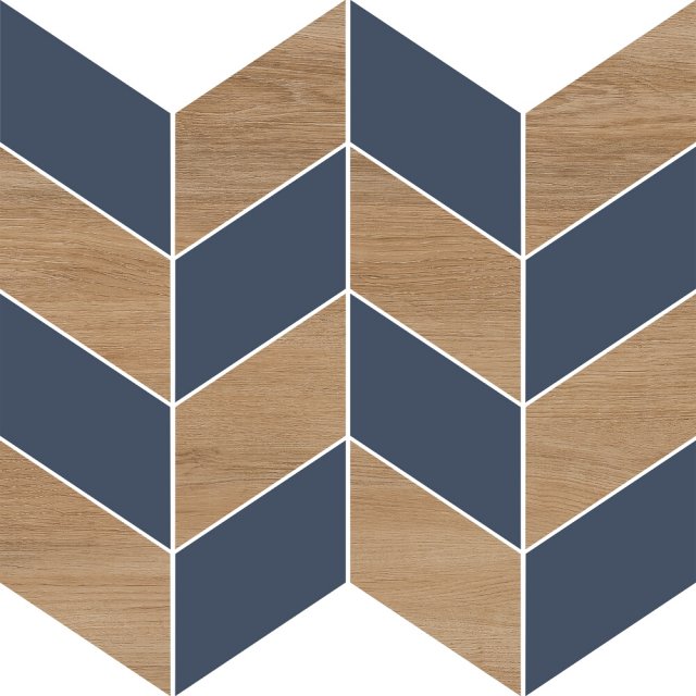 Płytka ścienna mozaika LOVE YOU NAVY dark blue full satin 29x29 gat.