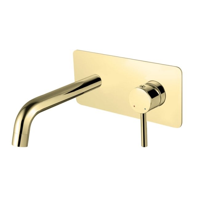 BESCO Zestaw baterii podtynkowych umywalkowych ILLUSION złoty BU-IS-Z