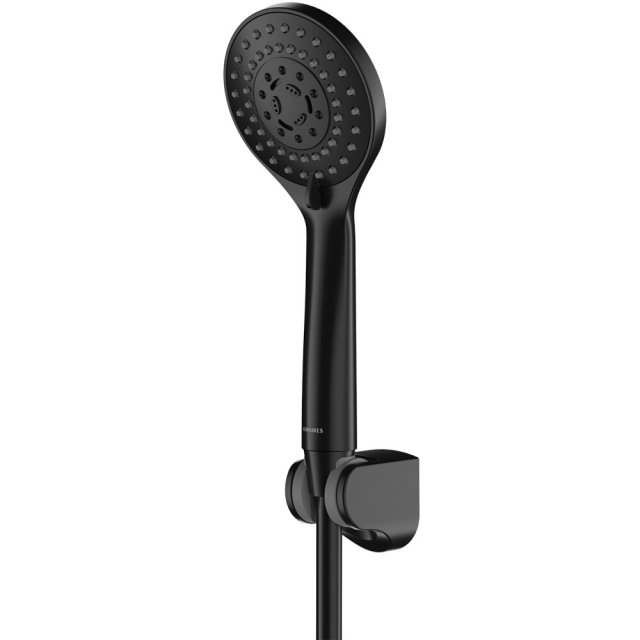 OMNIRES Zestaw prysznicowy YOSEMITE punktowy czarny półmat YOSEMITE-P