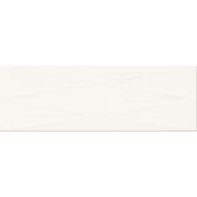 Płytka ścienna MERIDIAN white lines structure glossy 25x75 gat. I