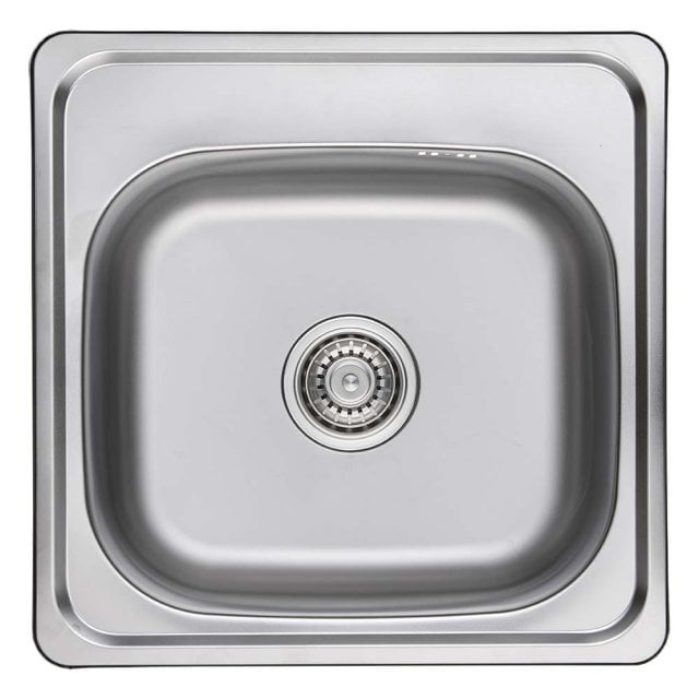 KUCHINOX Zlewozmywak stalowy STANDARD 1-komorowy inox gładki SKS_010T