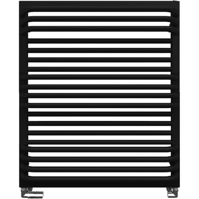 TERMA Grzejnik łazienkowy POC 2 84x50 czarny mat WGZUL084050-K9M5ZS