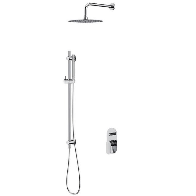 CERSANIT Zestaw podtynkowy CREA SET B257 z baterią wannowo-prysznicow