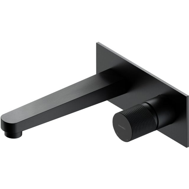 OMNIRES Bateria umywalkowa CONTOUR podtynkowa antracyt szczotkowany C