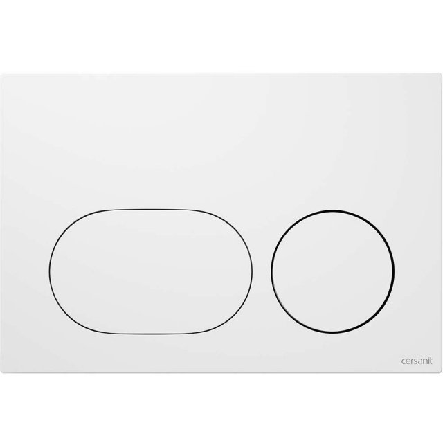 CERSANIT Przycisk spłukujący do WC DUETO mechaniczny biały K97-0634