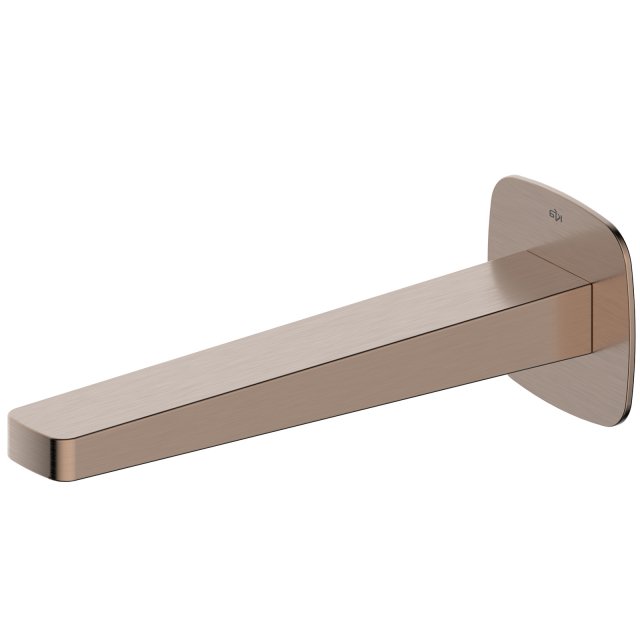 KFA Wylewka wannowa MALAGA podtynkowa różowa złota szczotkowana PVD 8