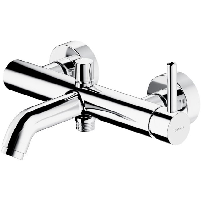 OMNIRES Bateria wannowa Y ścienna chrom połysk Y1230CR