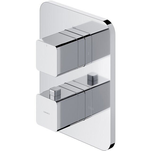 OMNIRES Termostatyczna bateria prysznicowo-wannowa PARMA podtynkowa c