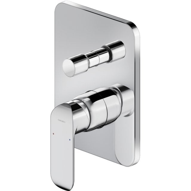 OMNIRES Bateria prysznicowo-wannowa SACRAMENTO podtynkowa chrom połys