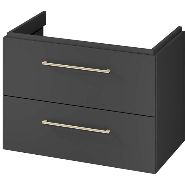 CERSANIT Szafka podumywalkowa LARGA 80 zmontowana antracytowa S164-03