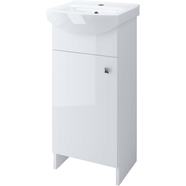 MITO Szafka z umywalką w zestawie SATI 40 zmontowana biała S801-075