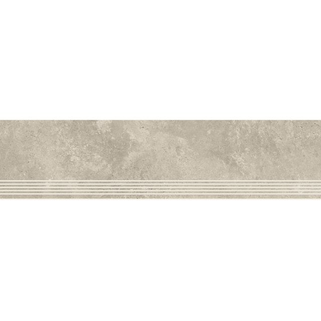 Gres szkliwiony stopnica CANDY cream mat 29,8x119,8 #564 gat. I