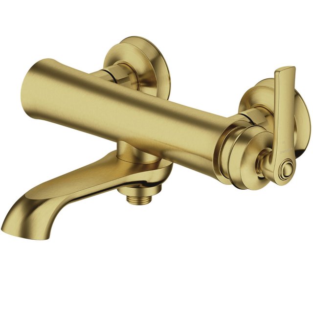 OMNIRES Bateria wannowa ścienna ARMANCE mosiądz szczotkowany AM5230BS