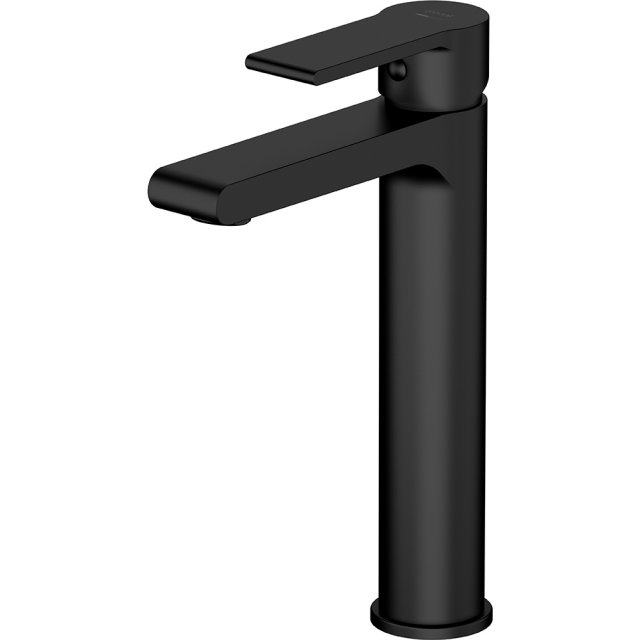 CERSANIT Bateria umywalkowa stojąca VERSO wysoka czarna, korek klik-k