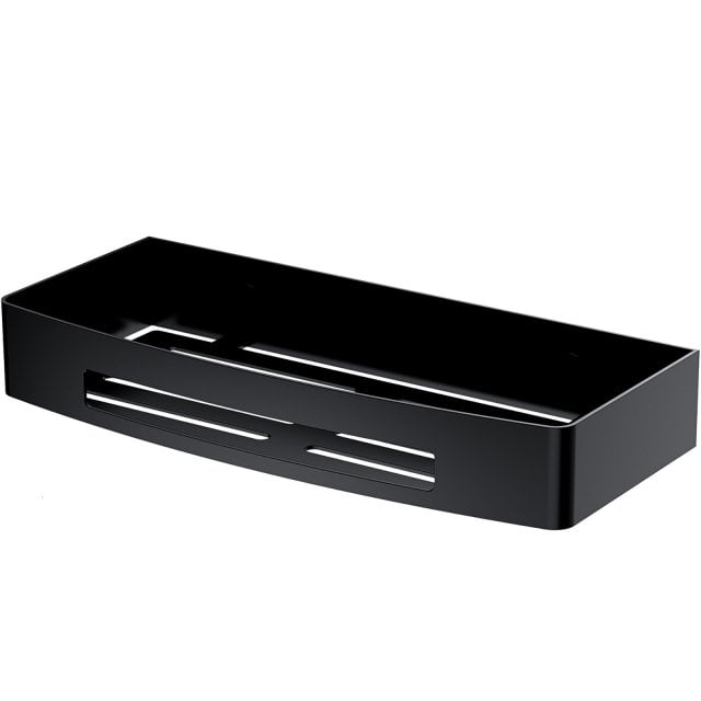 OMNIRES Koszyk prysznicowy UNI 30x5x13 czarny mat UN10331BL