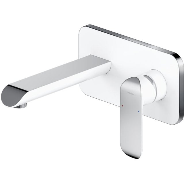 OMNIRES Bateria umywalkowa SACRAMENTO podtynkowa chrom biały połysk S