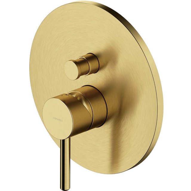 OMNIRES Bateria prysznicowo-wannowa Y podtynkowa mosiądz szczotkowany