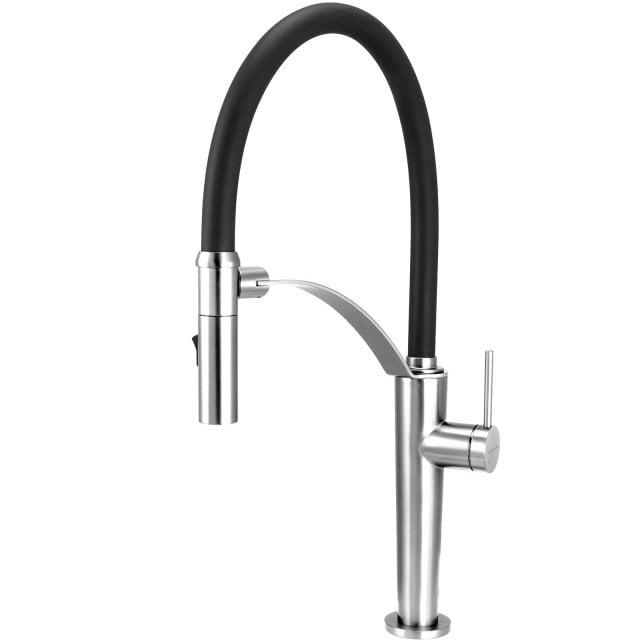 DEANTE Bateria kuchenna stojąca CORDA z elastyczną wylewką 2 rodzaje