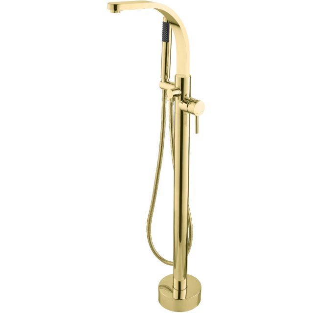 BESCO Bateria wannowa stojąca DECCO I złoty Easy-Fix BW-DI-ZL