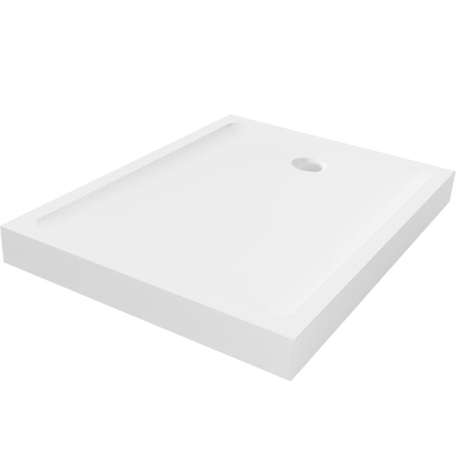 Brodzik prostokątny MARELLE 90x80x11,5 biały TER-0296