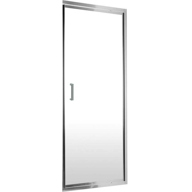 DEANTE Drzwi prysznicowe wnękowe JASMIN PLUS 90 cm uchylne chrom KTJ_