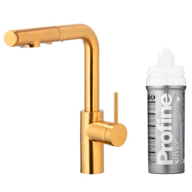 KFA Bateria kuchenna DUERO PURE z wyciąganą wylewką i filtrem Profine