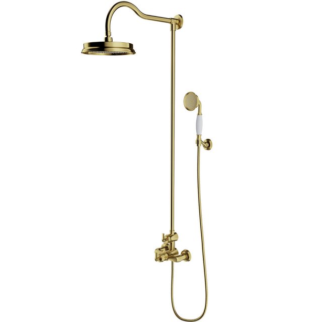 OMNIRES Kolumna prysznicowa ARMANCE z baterią termostatyczną mosiądz