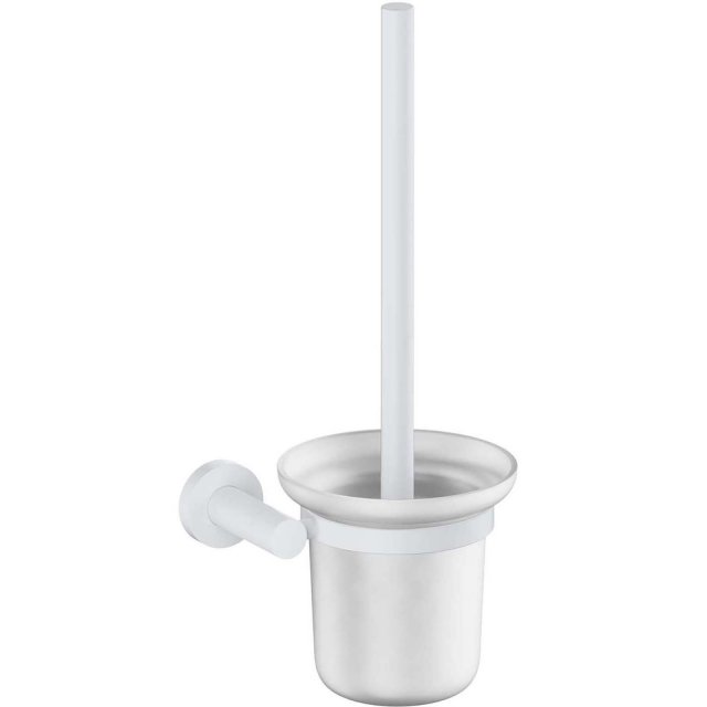 OMNIRES Szczotka WC wisząca MODERN PROJECT biały mat MP60620WM