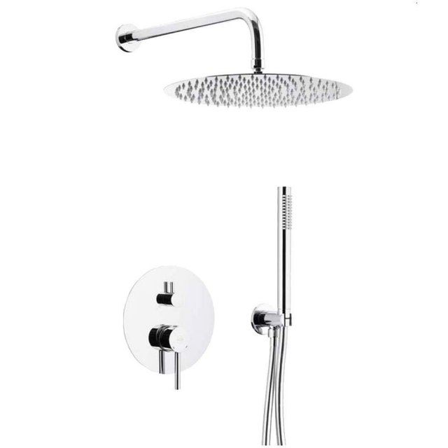 KFA Zestaw prysznicowy podtynkowy MOZA z baterią 3-funkcyjną chrom 50