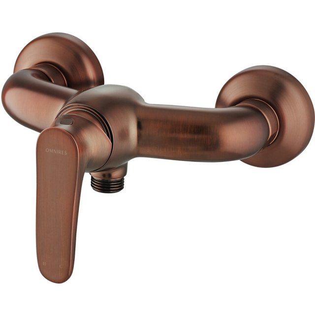 OMNIRES Bateria prysznicowa ART DECO miedź antyczna szczotkowana AD51