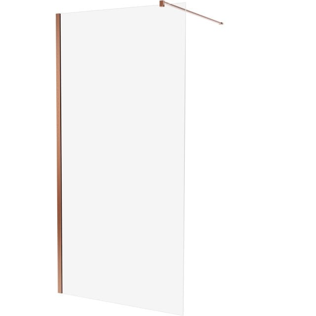 Kabina prysznicowa walk-in ALLURIA COPPER BRUSHED 80x200 TER-0257