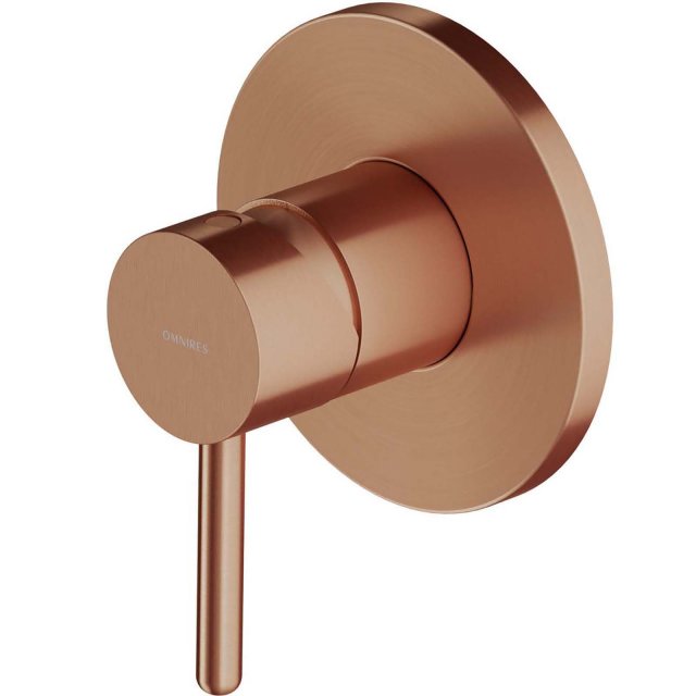 OMNIRES Bateria prysznicowa Y podtynkowa miedź szczotkowana Y1245CPB