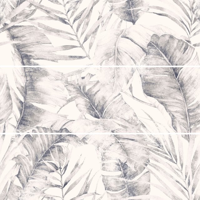 Płytka ścienna inserto LEAN 3 elementy white satin 87x89 gat. I Cersa