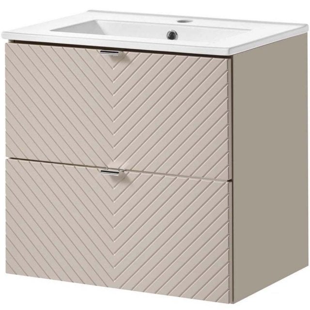 COMAD Szafka VIVA CASHMERE z umywalką meblową DANCE 60 cm