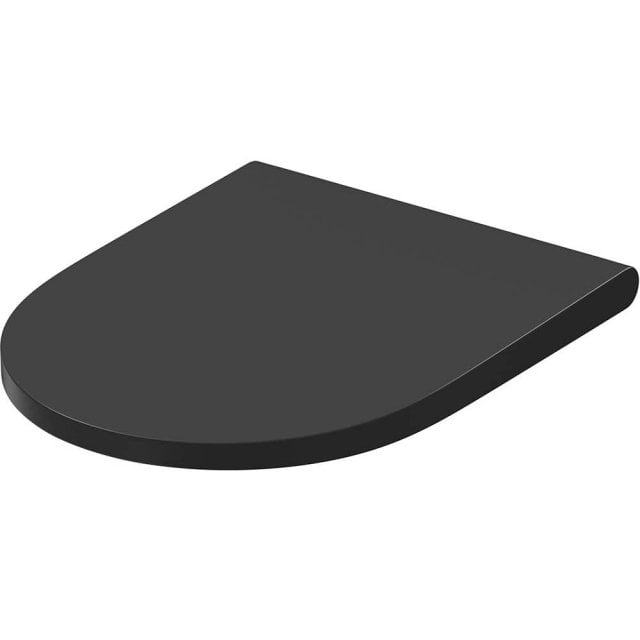 CERSANIT Deska sedesowa LARGA OVAL duroplastowa wolnoopadająca antrac