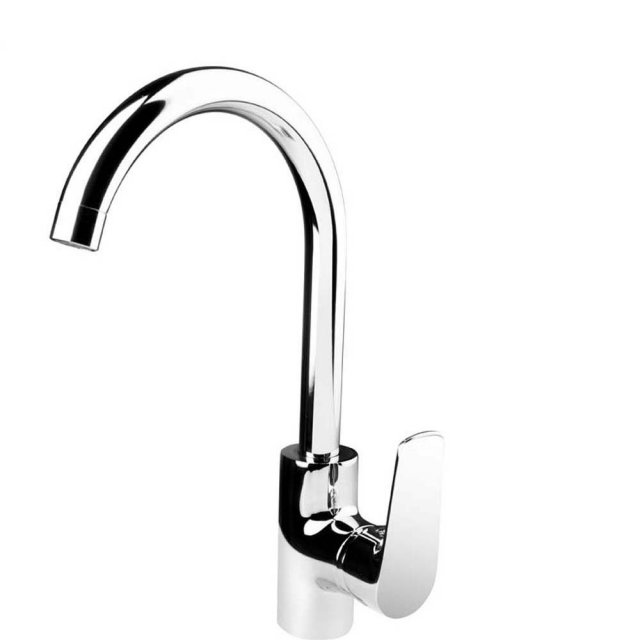 KFA Bateria kuchenna stojąca ONYKS z obrotową wylewką chrom 6513-915-