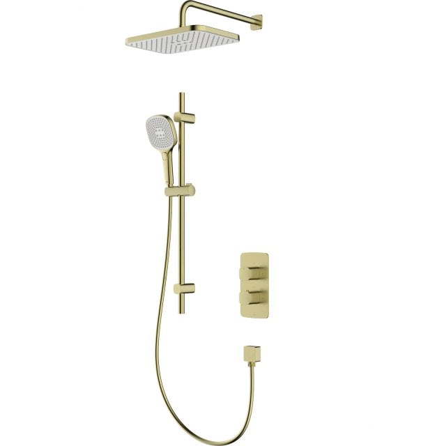 KFA Zestaw prysznicowy MALAGA podtynkowy termostatyczny z drążkiem ja