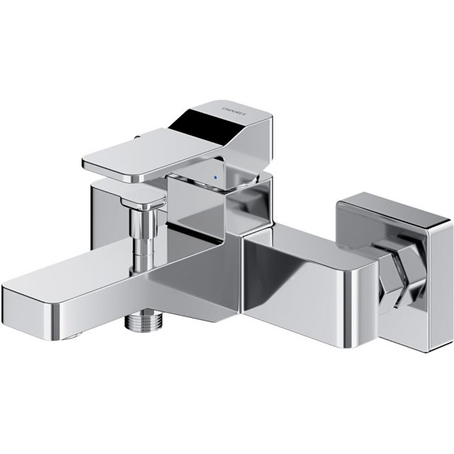 OMNIRES Bateria wannowa SLIDE ścienna chrom połysk SL7730CR