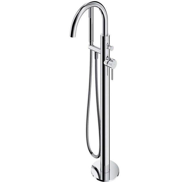 OMNIRES Bateria wannowa Y wolnostojąca chrom połysk Y1233-SCR