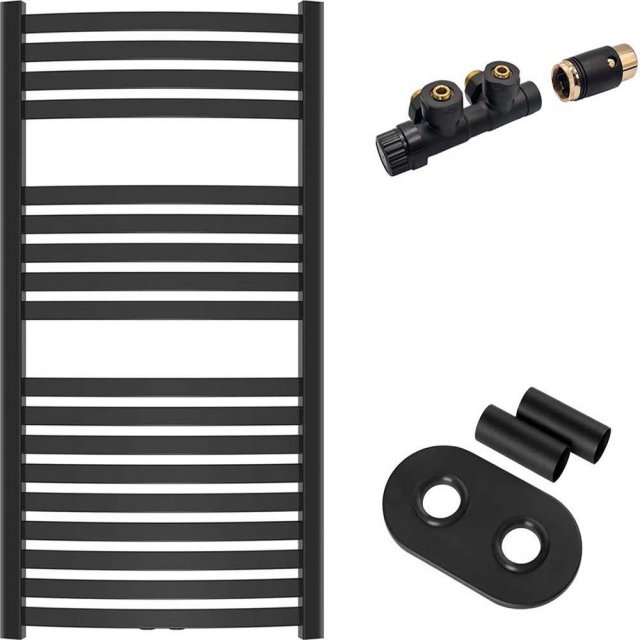 INVENA Grzejnik łazienkowy PROV 100x54 zes. DUOPLEX maskownica podw.