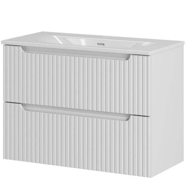 COMAD Szafka NOVA WHITE z umywalką meblową SKY 80 cm