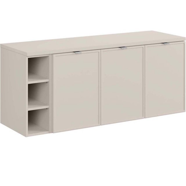 COMAD Zestaw mebli BELLA CASHMERE 2 szafki z blatem CASHMERE 140 cm