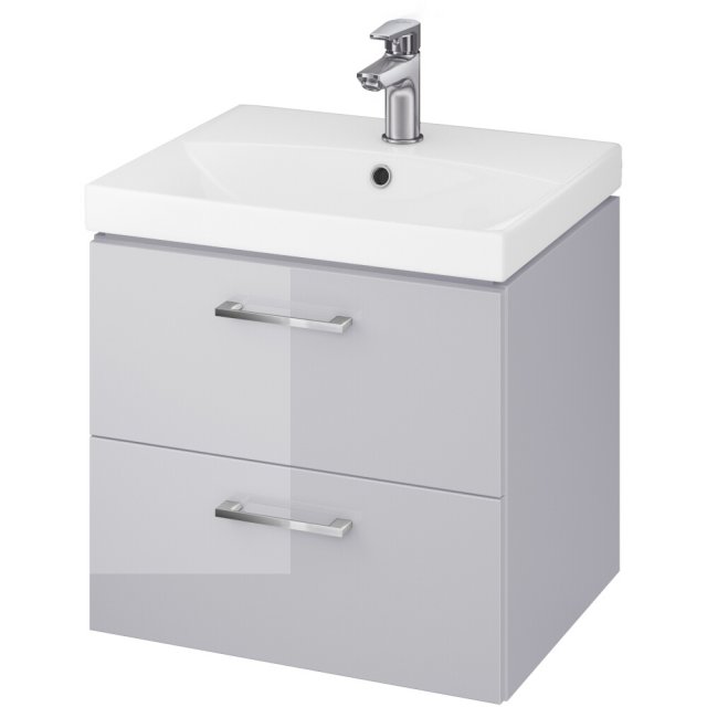 Szafka z umywalką LARA CITY 50 szara DSM