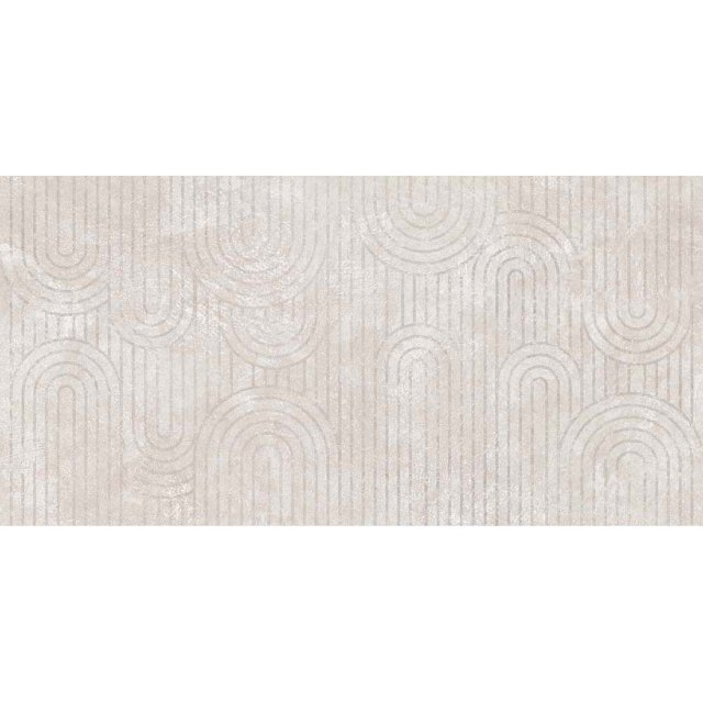 Płytka ścienna LIV TERRIA light grey arc decor mat 29,8x59,8 gat. I