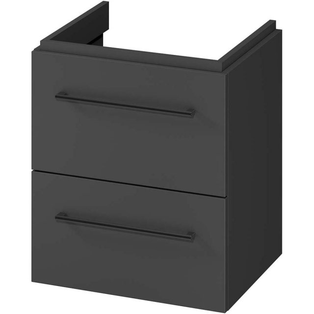 CERSANIT Szafka podumywalkowa LARGA 50 zmontowana antracytowa S164-03